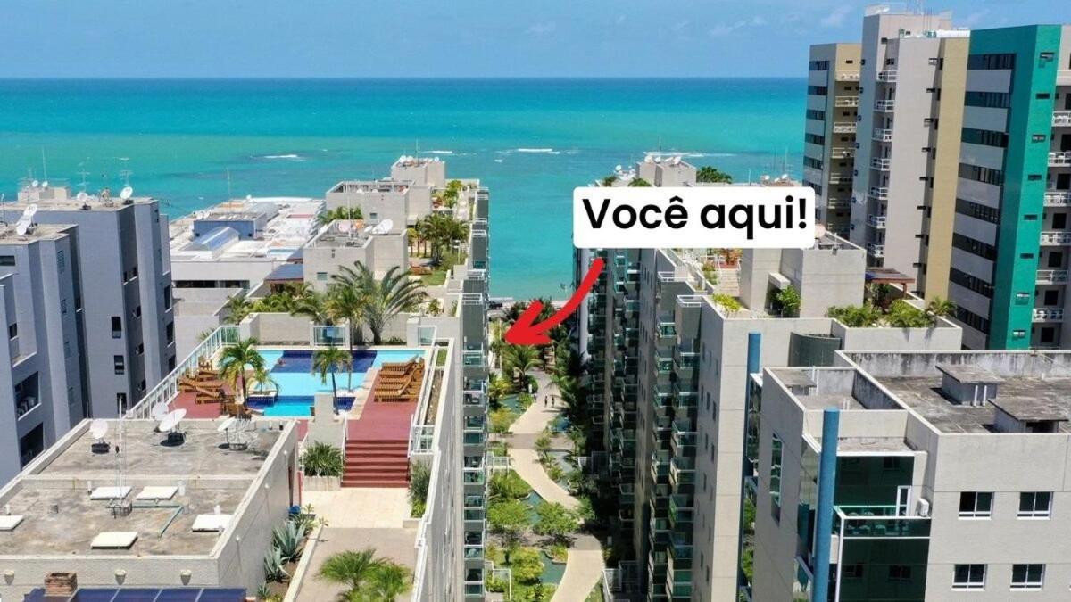 2 Quartos | Beira Mar | Piscina | 250 Mb Maceió Exterior foto